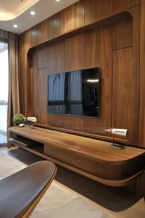 Solid Wood Wall Unit TV Stand Cabinets in Any Colour From 3,500,000/-