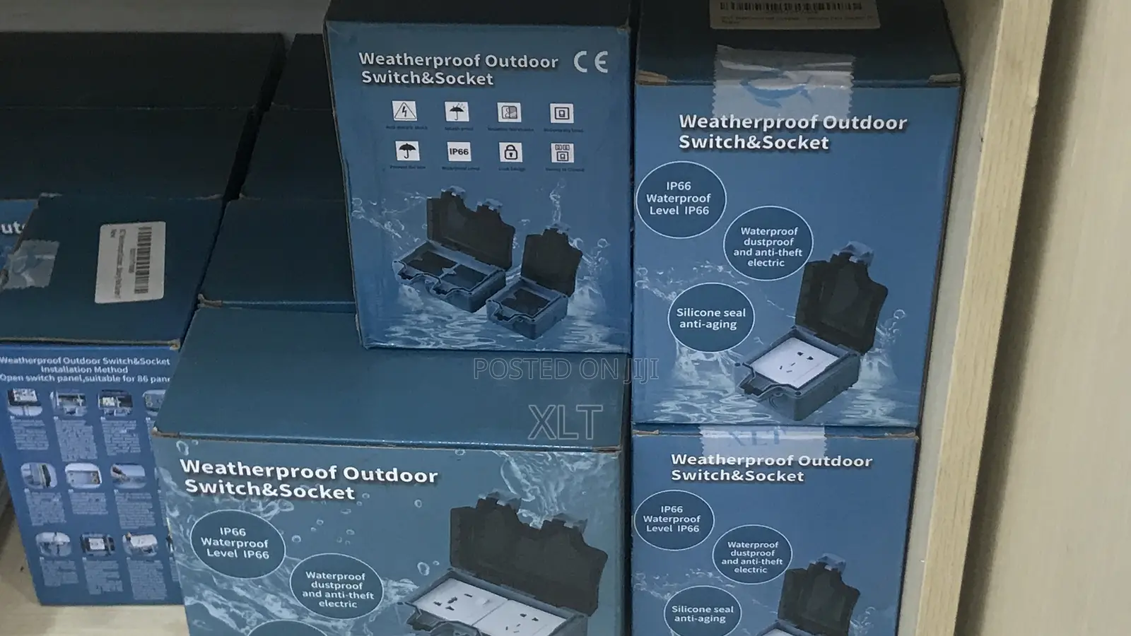 Waterproof Outdoor Switch and Socket
