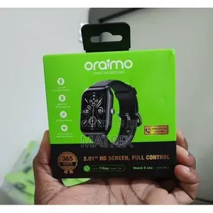 Oraimo Watch 5 Lite 2.01" HD IP68 BT Calling Smart Watch OSW-804