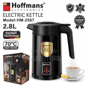 Hoffmans 2.8L Stainless Steel Electric Kettle