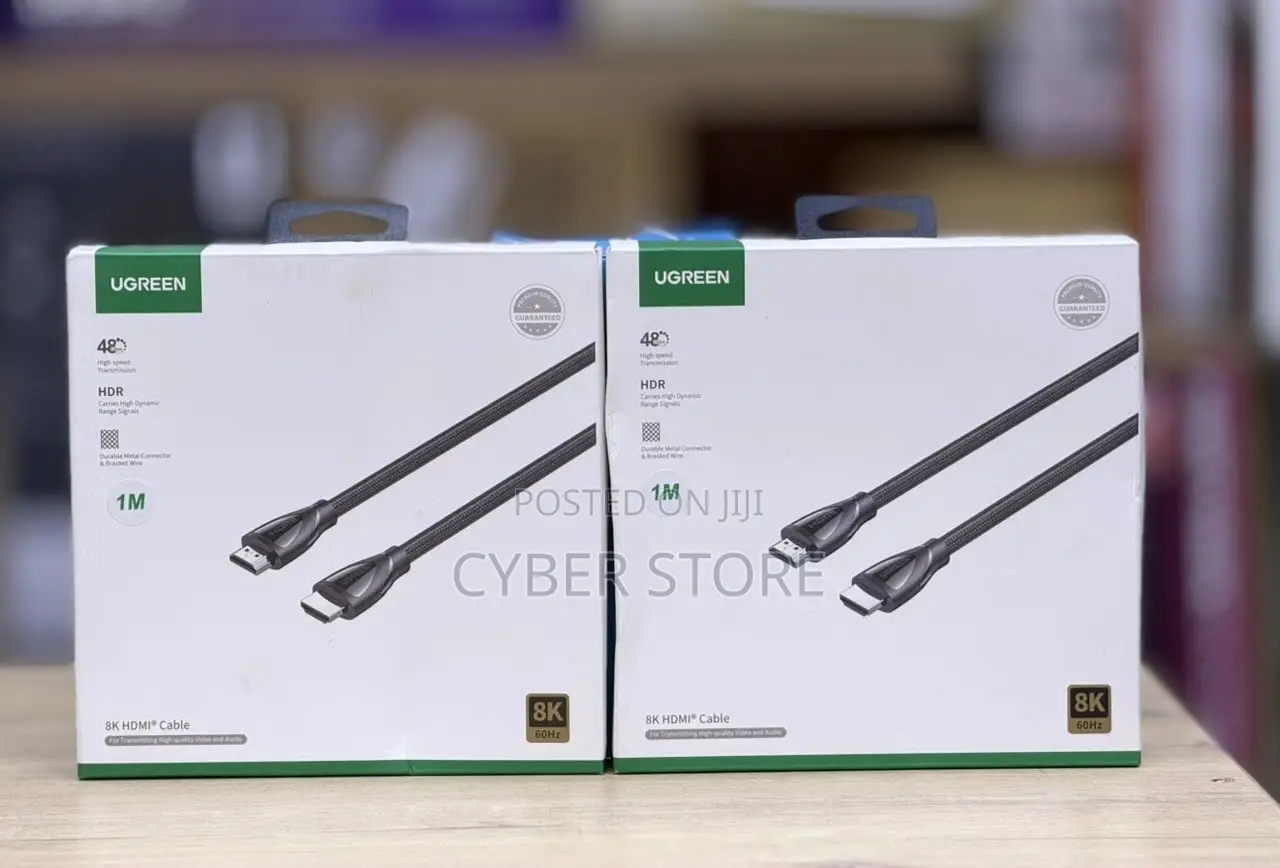 UGREEN HD140 (Model 80401) 1-Meter 8K HDMI 2.1 Braided Cable
