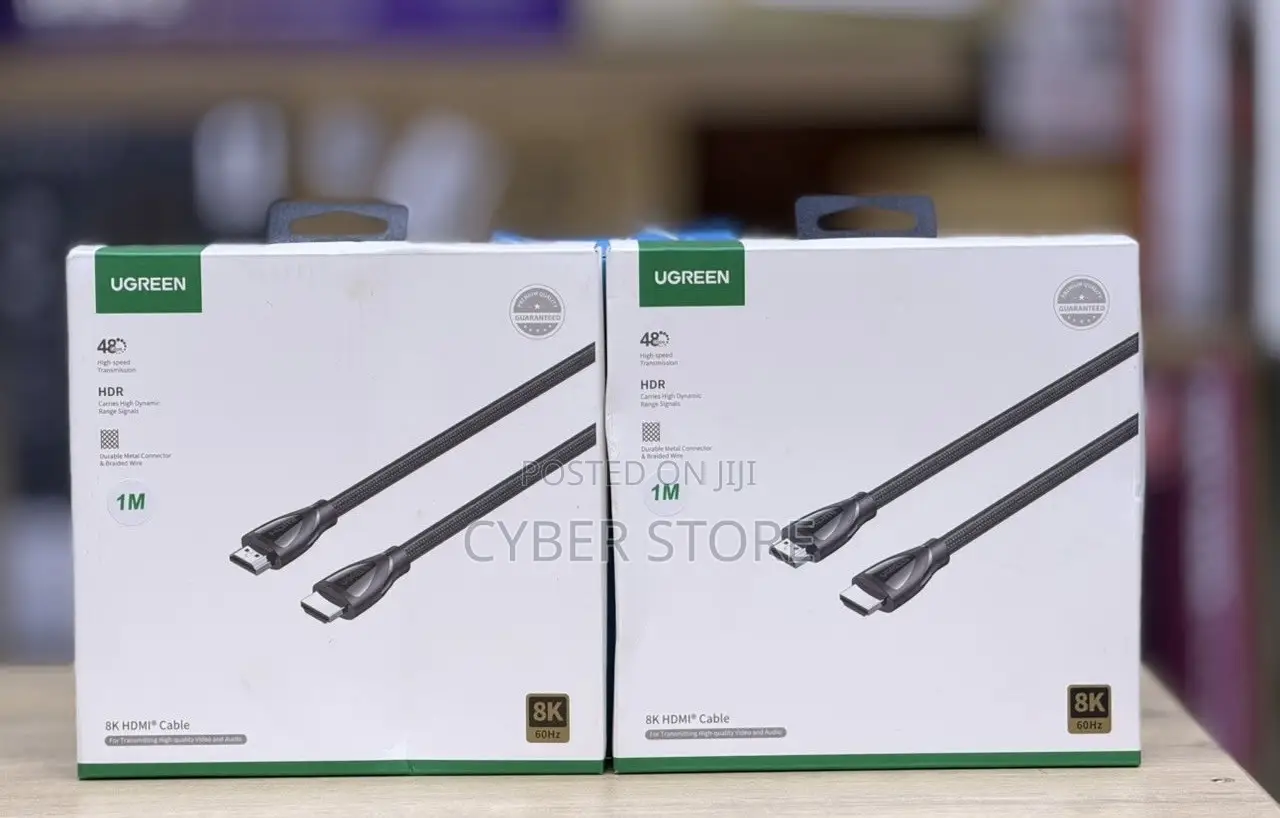 UGREEN HD140 (Model 80401) 1-Meter 8K HDMI 2.1 Braided Cable