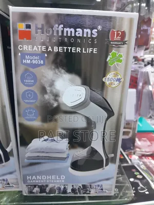 Hoffman Hand Held Garment Steamer