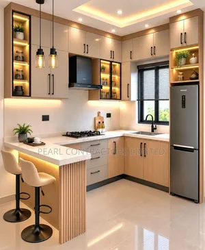 Kitchen Cabinets/Alfajiir Modern Kitchen Cabinets From 8,000,000/-