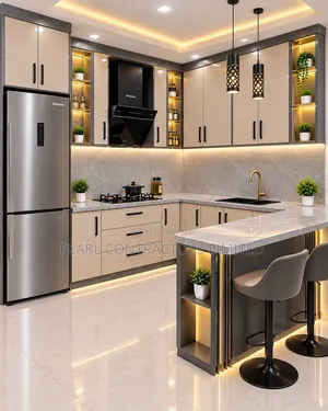 Kitchen Cabinets/Alfajiir Modern Kitchen Cabinets From 8,000,000/-