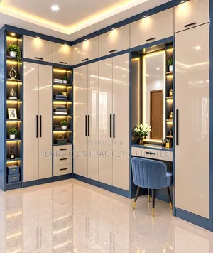 Wardrobes/L Shape Executive Wardrobes 1,000,00/- Per Running Meter