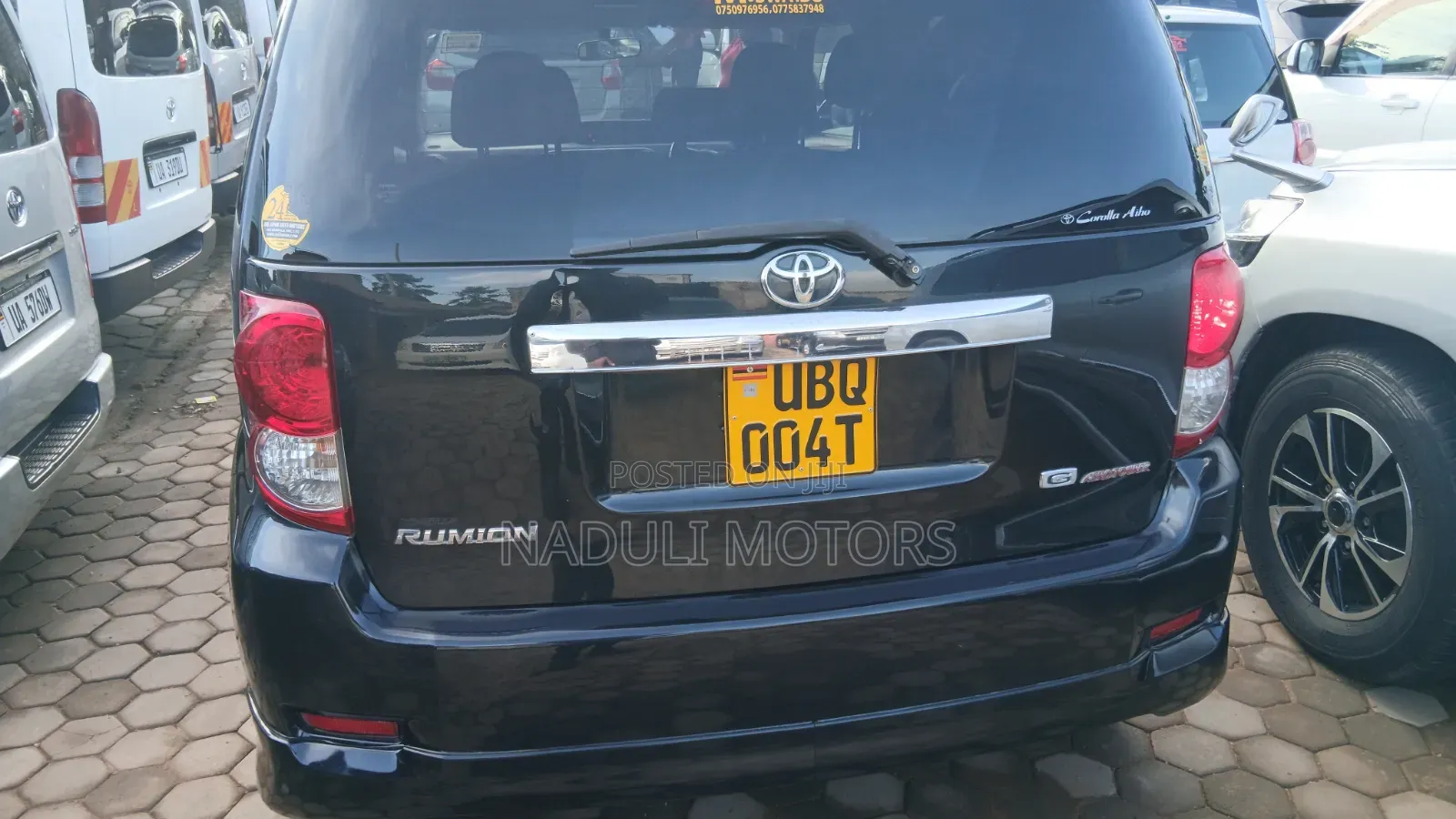 Toyota Corolla Rumion Hatchback 1.8 FWD 2009 Black