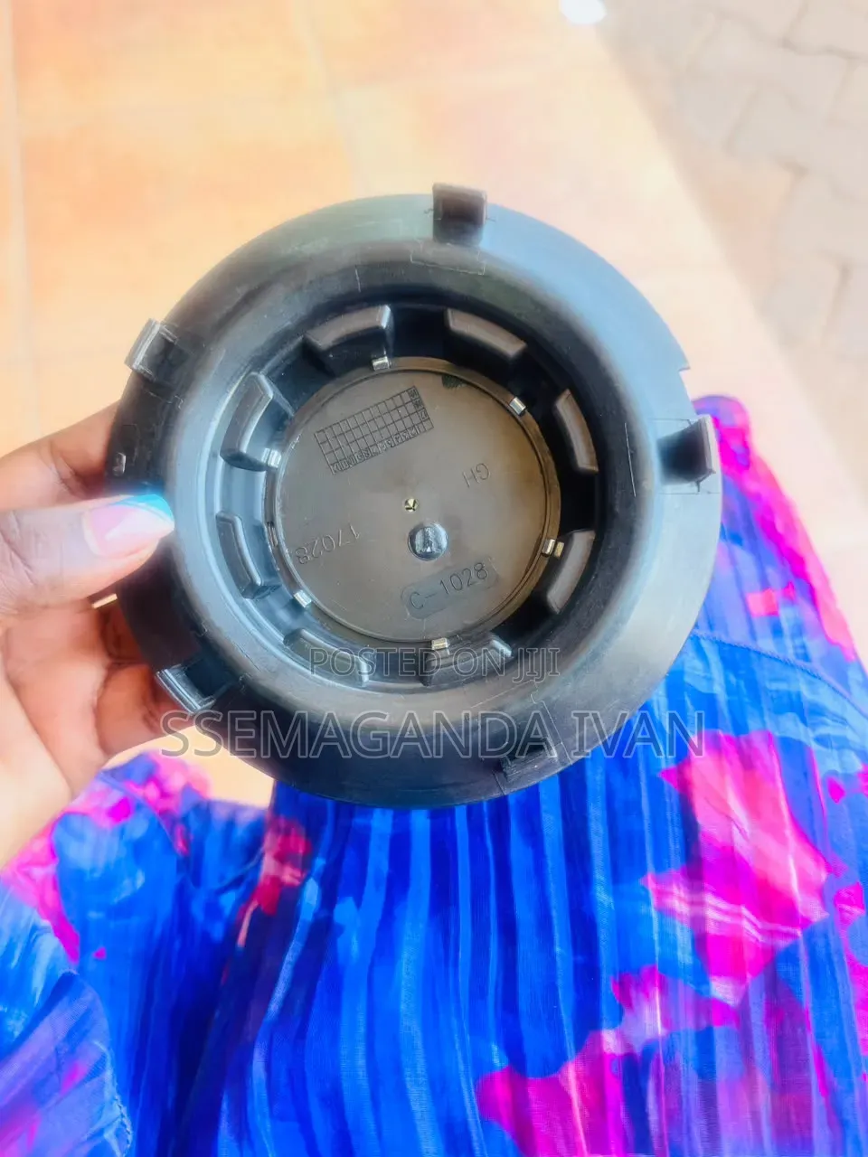 Black Benz Centre Caps