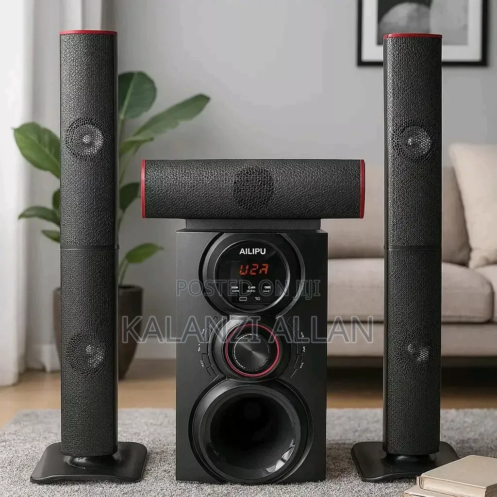 3. 1ch Super Bass Home Theater System With 2 Tall Boys
