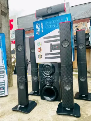 5.1ch Quality Bass Home Theater With 2 Tall Boys