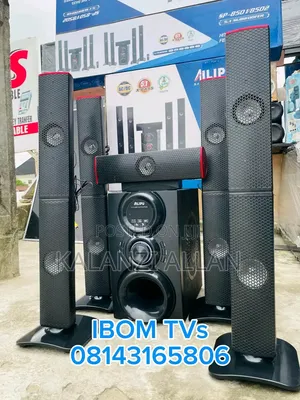 5.1ch Quality Bass Home Theater With 2 Tall Boys