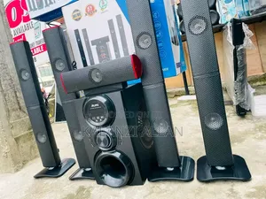 5.1ch Quality Bass Home Theater With 2 Tall Boys