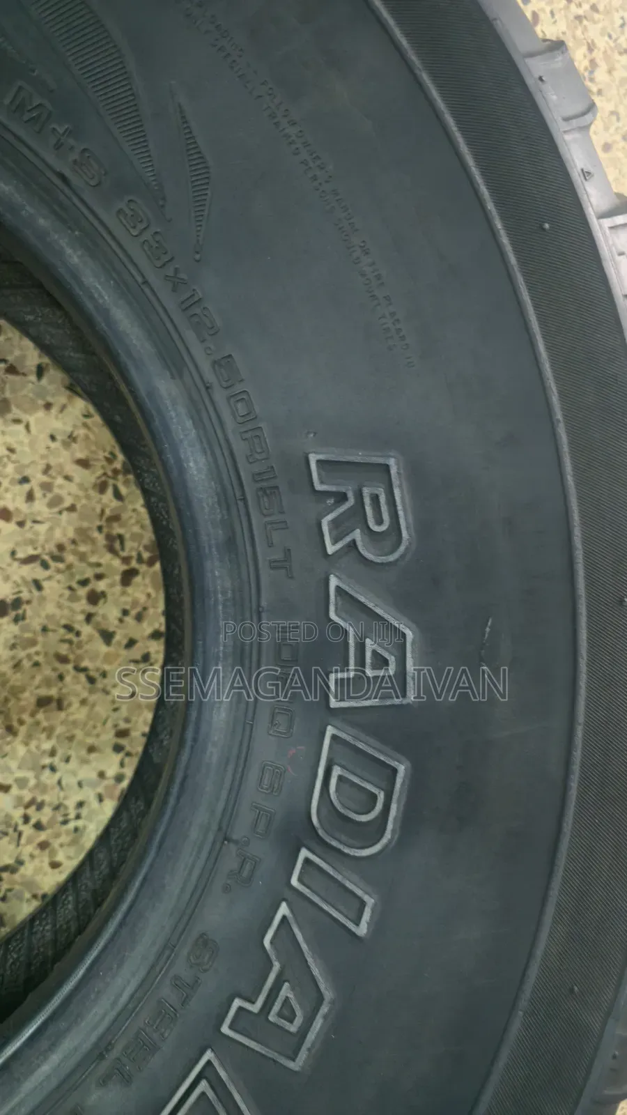 33x12.50r15 MUDSTAR Foreign Used Tyres
