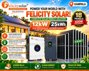 25kwh 12kva 48v Felicity Massive Energy Hybrid/Lithium Solar System