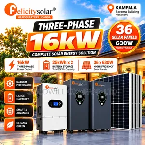 50kwh 16kva 48v Felicity Massive Energy Hybrid/Lithium Solar System