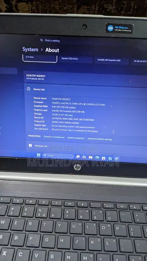 Laptop HP EliteBook 840 G5 8GB Intel Core i5 HDD 500GB
