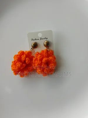 Crotchet Floral Earrings