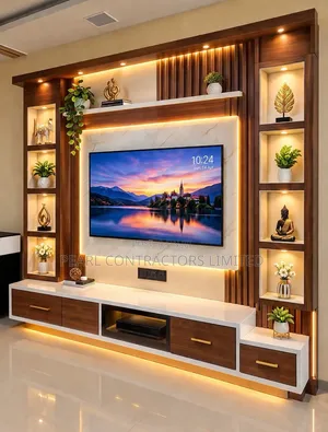 TV Stands/Belinda Wall Unit TV Stands From 2,500,000/- In Any Colour