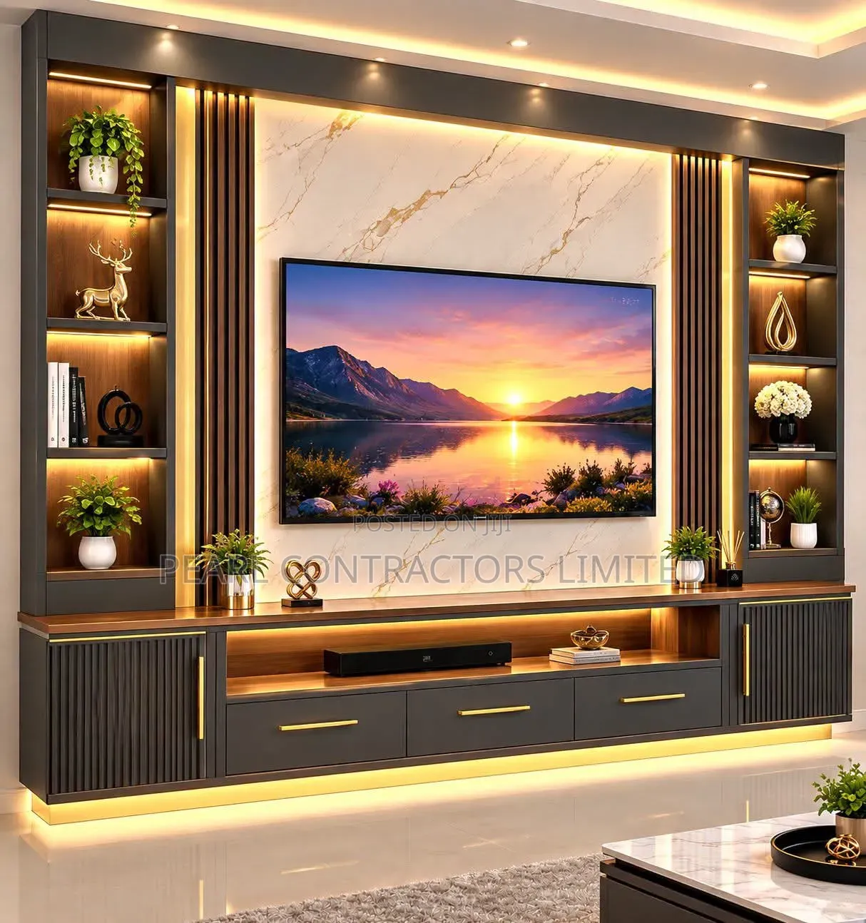 TV Stands/Belinda Wall Unit TV Stands From 2,500,000/- In Any Colour