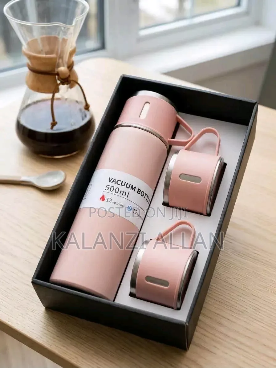 3 in 1 500ml Vaccum Flask Set