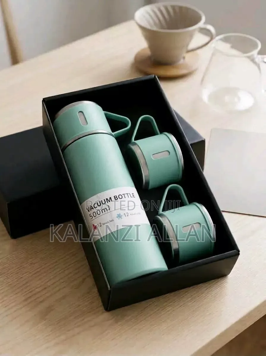 3 in 1 500ml Vaccum Flask Set