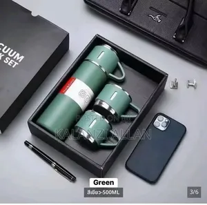 3 in 1 500ml Vaccum Flask Set
