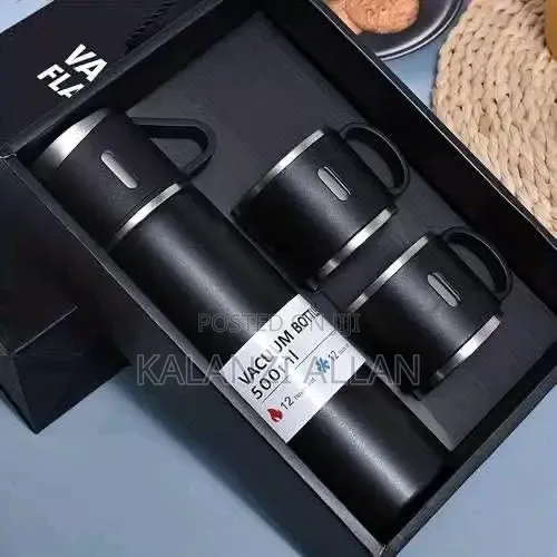 3 in 1 500ml Vaccum Flask Set