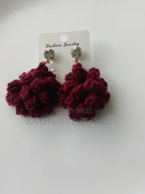 Crotchet Floral Earrings