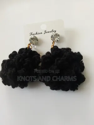 Crotchet Floral Earrings