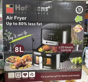 Hoffmans 8l Digital Electric Air Fryer 2400w (Hm-780a)
