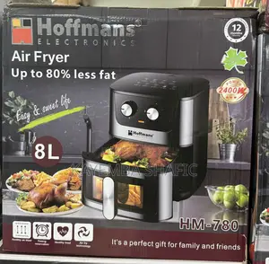 Brand New Hoffmans Electronics 8L Manual Air Fryer HM-780