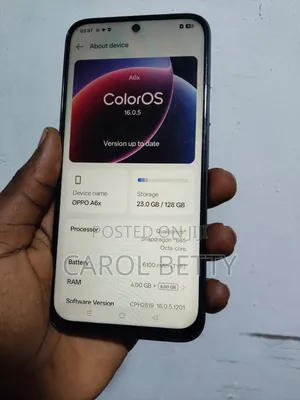 Oppo A6 256 GB Gray