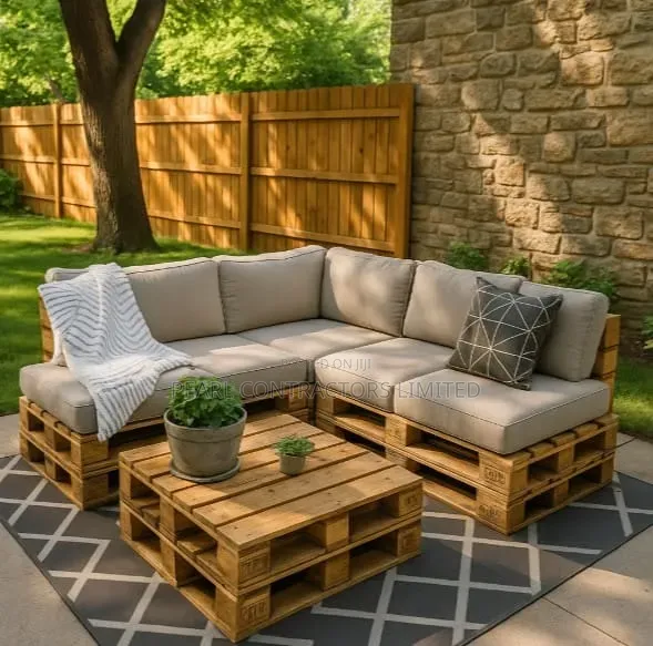 Pallet L Sofa Chairs in Any Colour From 1,600,000/- In Any Colour