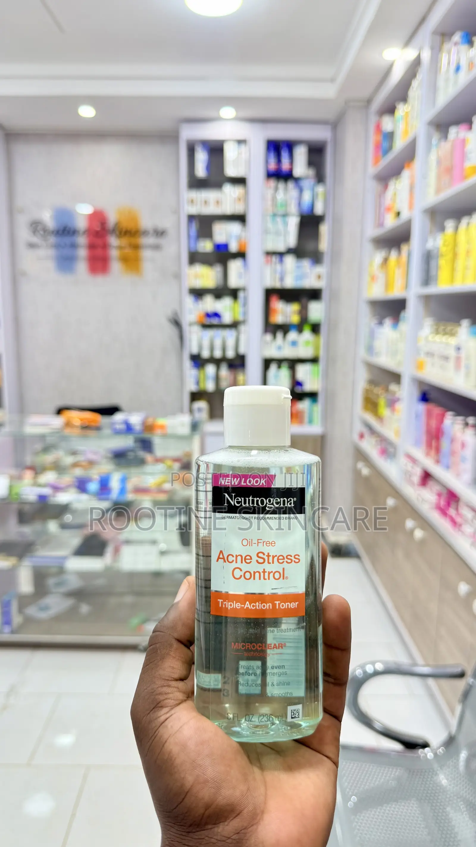 Neutrogena Oil Free Acne Stress Control Toner 236mls (New Look)