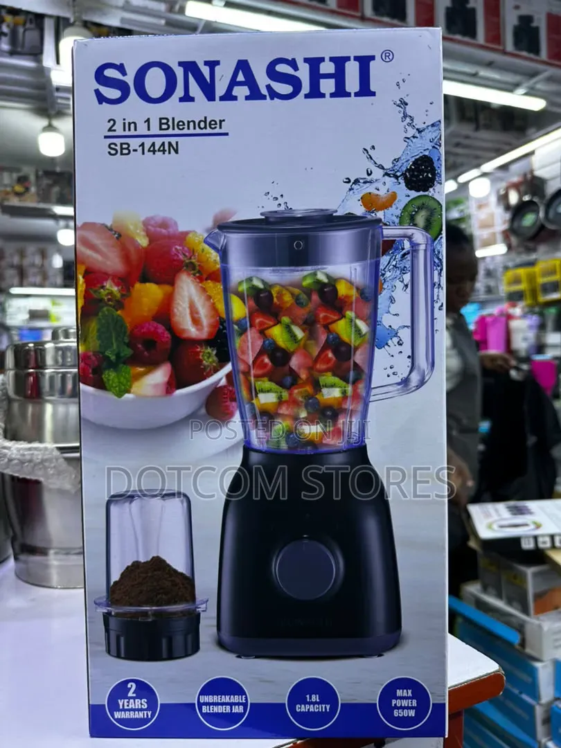 2L Sonashi 2 in 1 High Speed Blender SB-197.