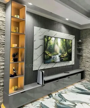 Wall Unit TV Cabinets From 350,000/- Per Square Meter in Any Colour