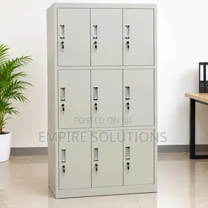 Office Locker Cabinet 9 Doors