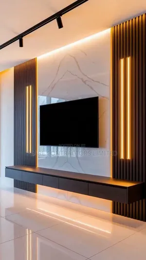 TV Stands/Marble Sheet Wall Unit TV Cabinets in Any Colour 2,500,000/-