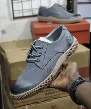 Brown Casual Timberland Leather Shoes