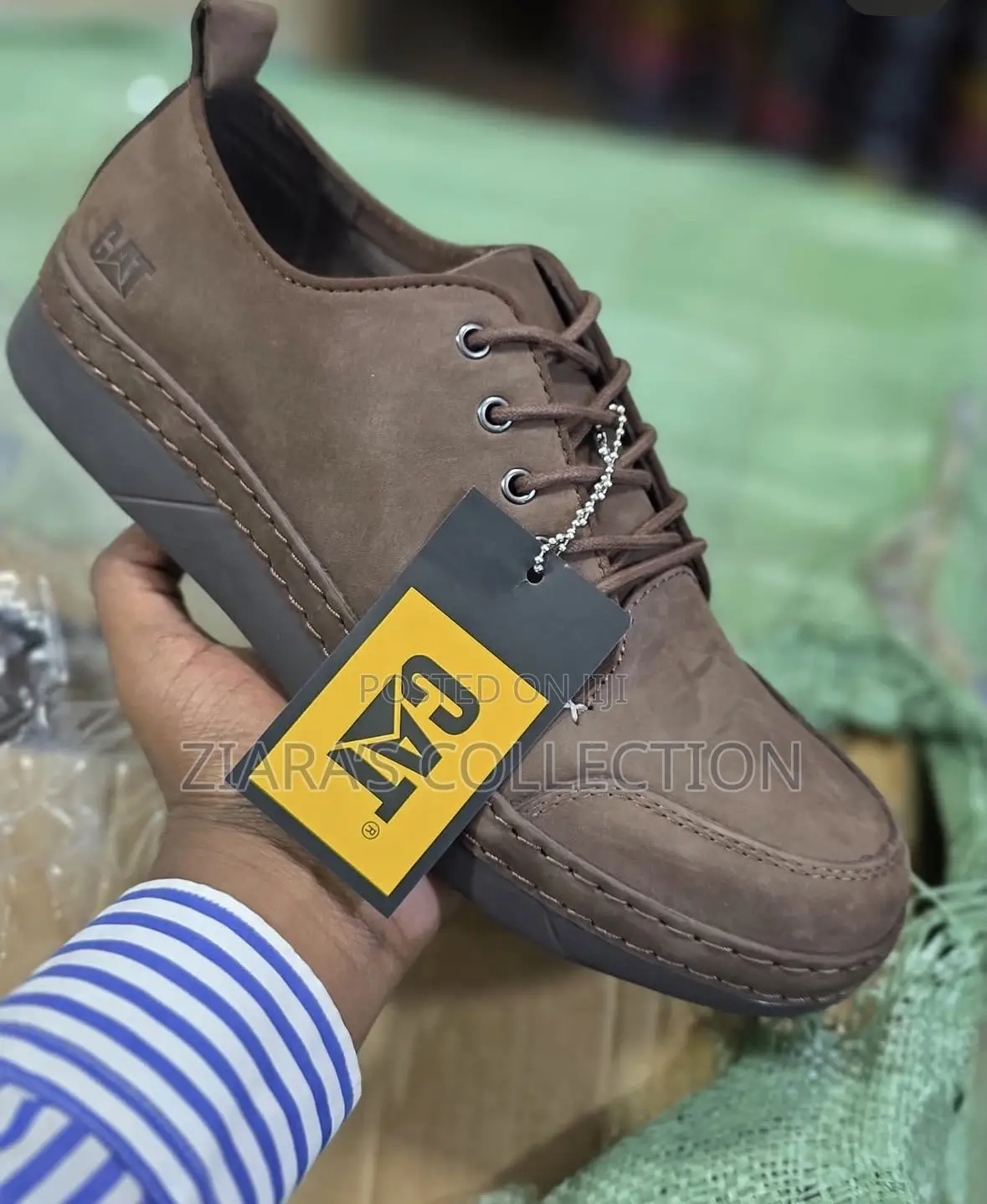 Casual Brown Carterpillar Comfortable Shoes