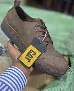 Casual Brown Carterpillar Comfortable Shoes
