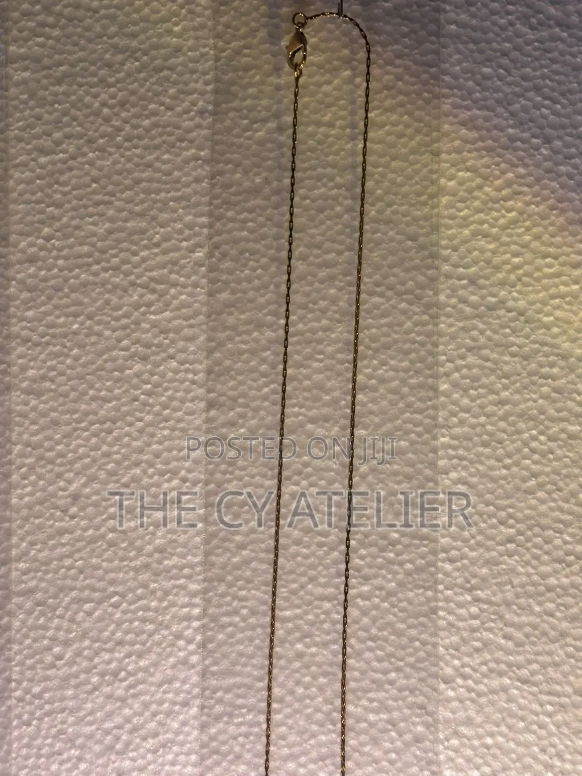 Gold-Tone Arrow Pendant Chain Necklace for Women