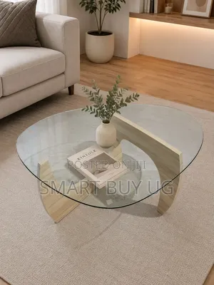 White Centre Table/Oval Center Table/Coffee Tables