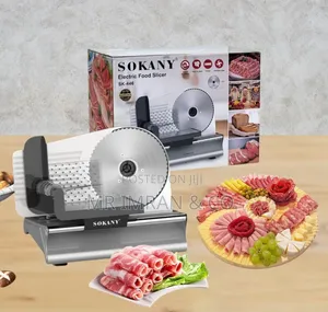 500W Stainless Steel Electric Food Slicer