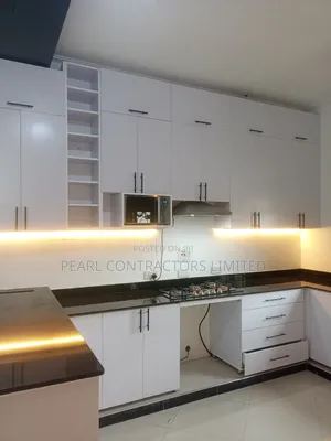 Kitchen Cabinets/Melamine Kitchen Cabinets 870,000/- Per Running Meter