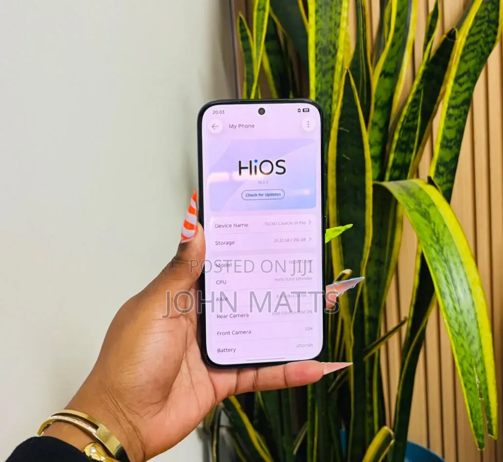 New Tecno Camon 50 Pro 256 GB Black