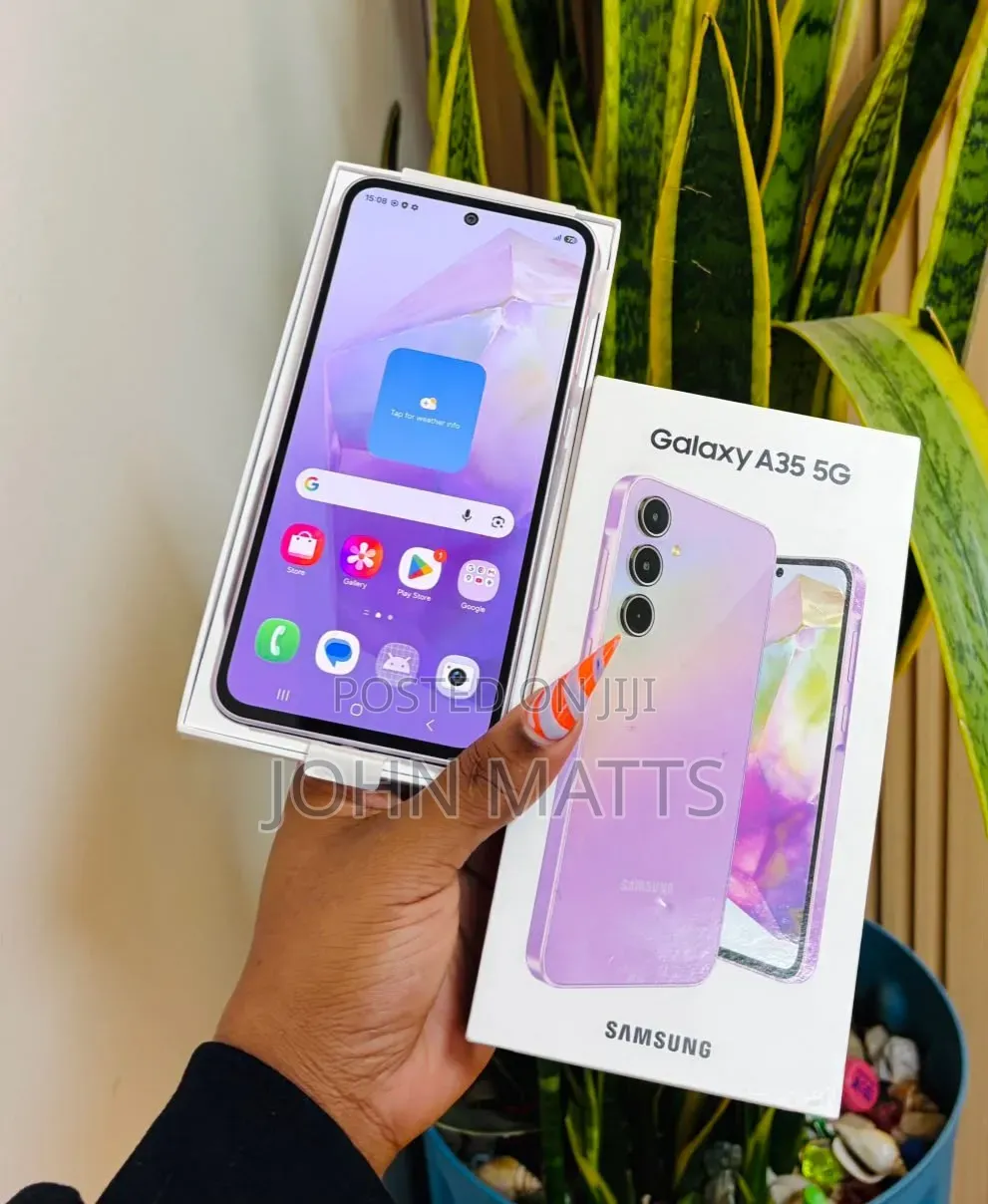 New Samsung Galaxy A35 256 GB Pink