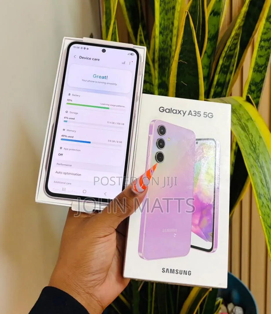 New Samsung Galaxy A35 256 GB Pink