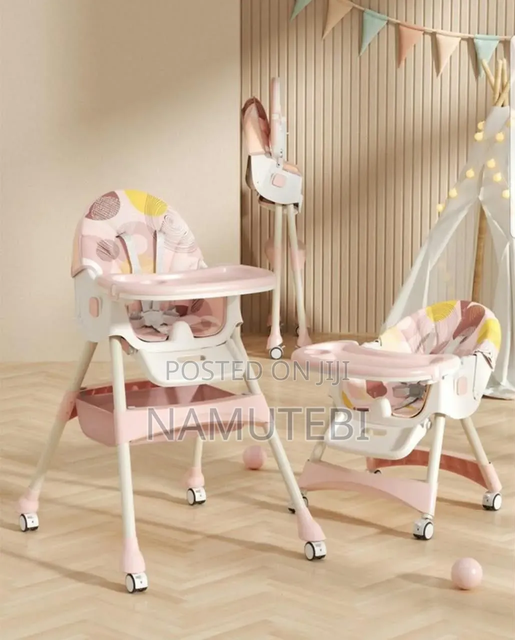 Multi-Functional Convertible Baby Feeding High Chair