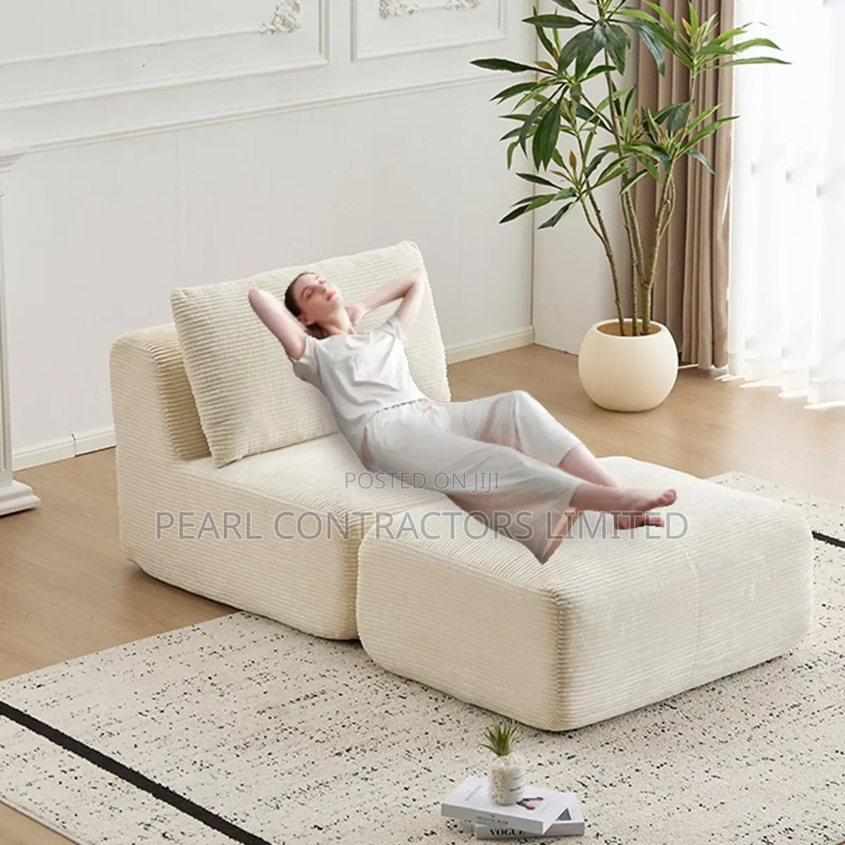 Bean Sofas Rest Couches With Ottoman in Any Colour From 1,200,000/-